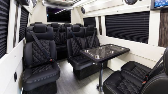 10 passenger sprinter van inside west jordan