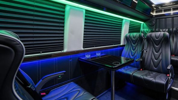 18 passenger sprinter van inside west jordan