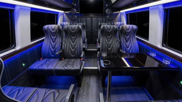 20 passenger sprinter van inside west jordan