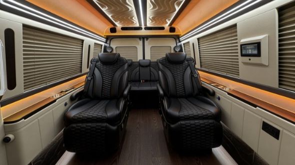 8 passenger sprinter van inside west jordan