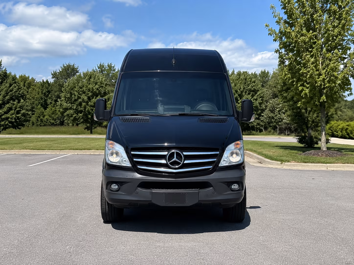 quinceanera sprinter van transportation in west jordan utah from the church to the reception and back