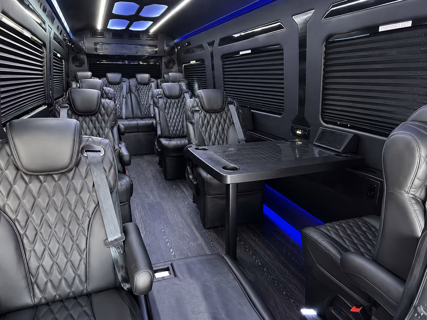 warehouse distribution center and industrial park sprinter van shuttles in west jordan