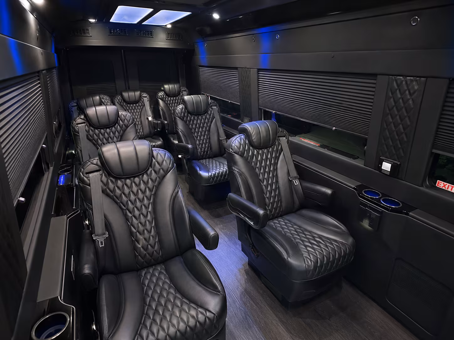 west jordan 10 passenger sprinter van inside