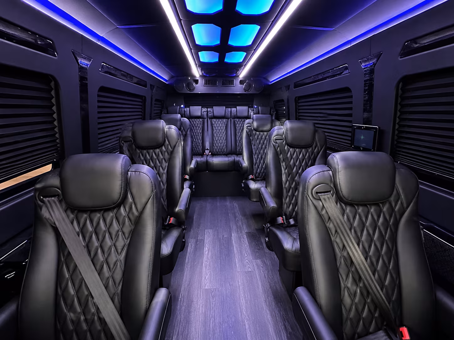 west jordan 20 passenger sprinter van interior