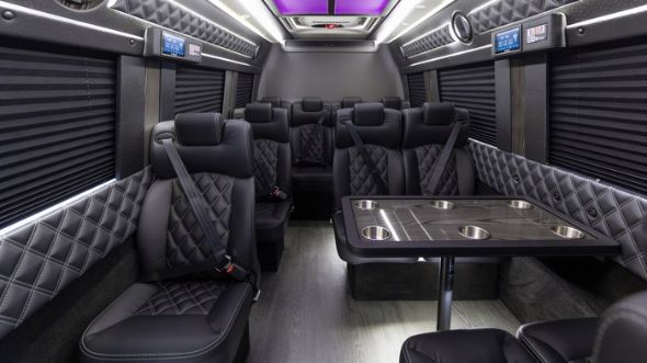 west jordan 15 passenger sprinter van interior