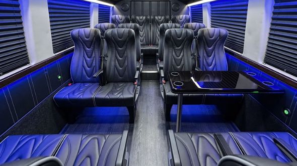 west jordan 20 passenger sprinter van interior