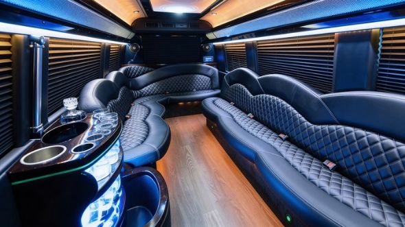 west jordan sprinter limousine interior